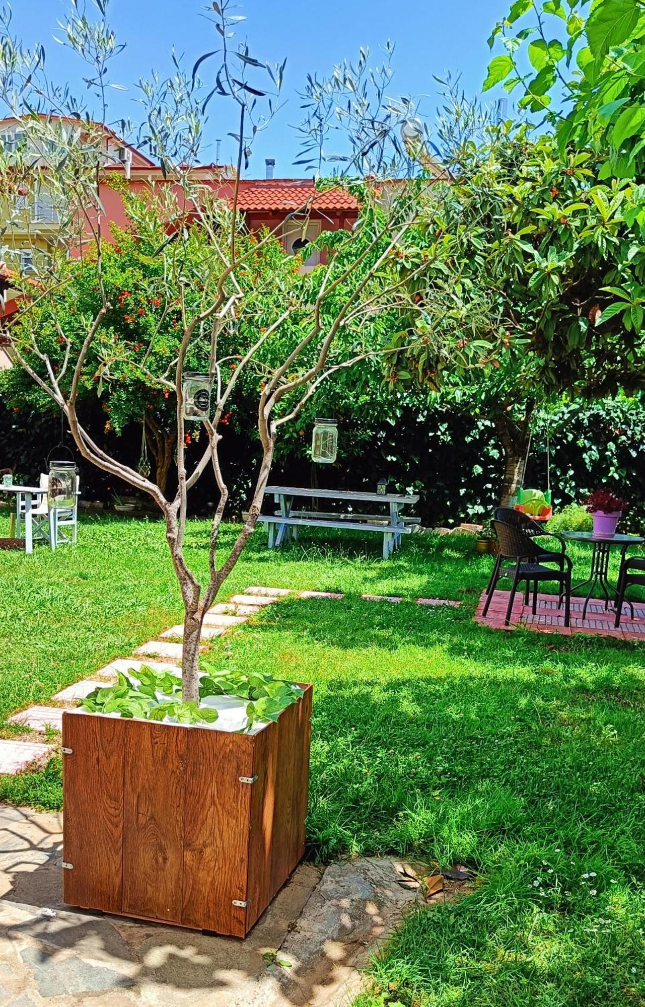 Garden House Katerina Aparthotel Leptokaryá Eksteriør bilde